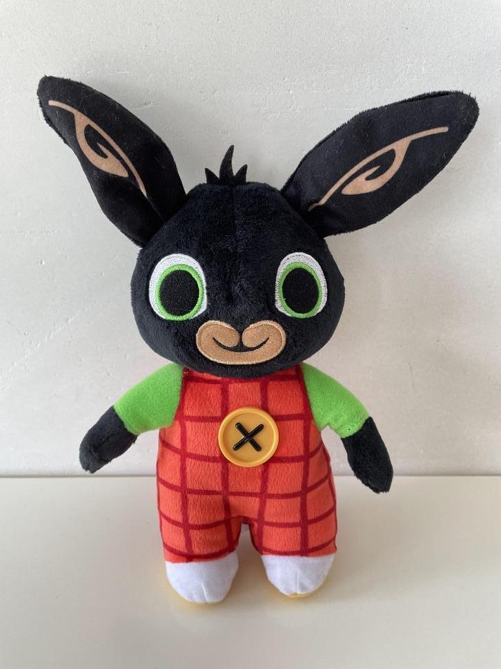 Knuffel konijn Bing met kraakoren 25 cm, Kinderen en Baby's, Speelgoed | Knuffels en Pluche, Zo goed als nieuw, Konijn, Ophalen of Verzenden