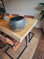 Zilveren decoratieve schaal, Huis en Inrichting, Woonaccessoires | Schalen en Manden, Overige materialen, Schaal, Rond, Ophalen of Verzenden