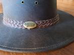 JACARU WALLAROO OIL HOED (Bruin) Maat M, Kleding | Dames, Hoeden en Petten, Ophalen of Verzenden, Zo goed als nieuw, 56 of 57 cm (M, 7 of 7⅛ inch)