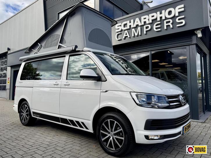 Volkswagen T6 California Ocean 150 2019, Caravans en Kamperen, Campers, Bedrijf, tot en met 4, Volkswagen, Diesel, Handgeschakeld