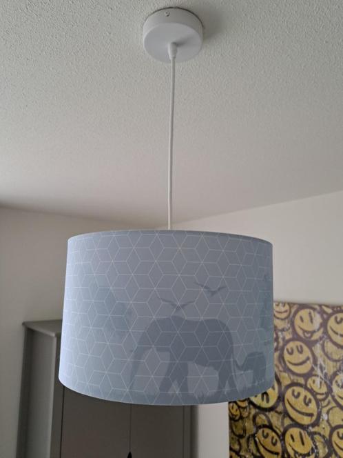 Dieren hanglamp Safari (blauw), Kinderen en Baby's, Kinderkamer | Inrichting en Decoratie, Zo goed als nieuw, Lamp, Ophalen