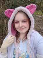 Gehaakte Mew Pokémon Hood - Cosplay Accessoire, Hoed, Nieuw, Handgemaakt, One size fits all