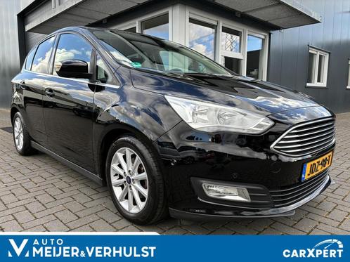 Ford C-Max 1.0 EcoBoost 125 PK Titanium | CLIMA | PARKEERASS, Auto's, Ford, Bedrijf, Te koop, C-Max, ABS, Achteruitrijcamera, Airbags