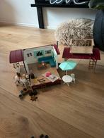 Schleich pipowagen met accessoires, Ophalen, Zo goed als nieuw, Jongen of Meisje