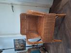 Rotan stoel, Huis en Inrichting, Stoelen, Gebruikt, Bruin, Vintage, Riet of Rotan