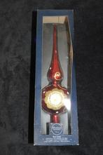 nieuw kerstboom piek rood-goud, Diversen, Kerst, Ophalen of Verzenden, Nieuw