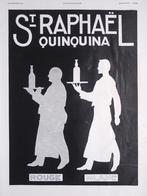 Antieke advertentie St Raphaël rouge - blanc 1931, Gebruikt, Ophalen of Verzenden, Voor 1940, Prent