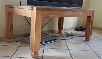 Salontafel, rechthoekig, teakhout beschikbaar voor biedingen