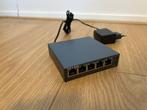 TP-Link TL-SG105 5-Poorts Gigabit Switch – Netwerk Switch –, Computers en Software, Netwerk switches, Ophalen of Verzenden, Gebruikt