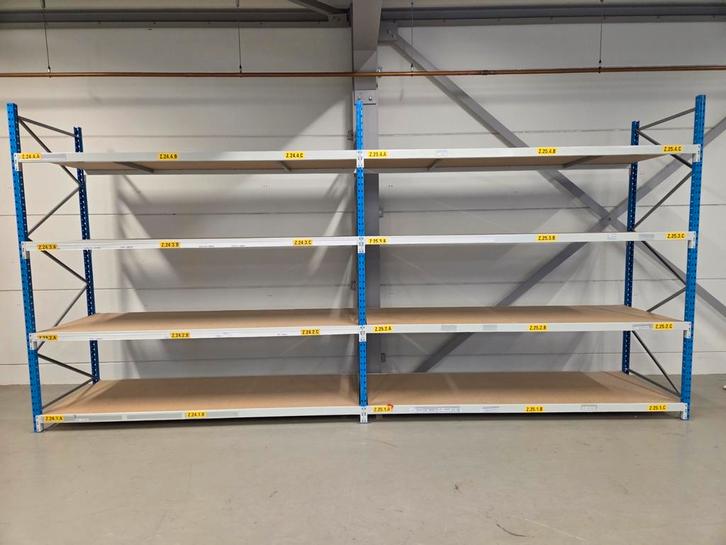 Partij Epsivol grootvakstelling magazijnstelling 2.5x0.9m, Zakelijke goederen, Kantoor en Winkelinrichting | Magazijn, Stelling en Opslag