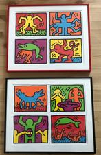 Mooi ingelijste Keith Haring prints, Antiek en Kunst, Kunst | Litho's en Zeefdrukken, Ophalen of Verzenden