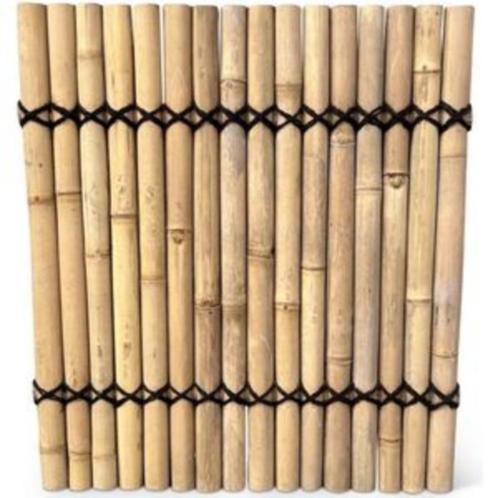 Bamboe schutting / balkonscherm halfrond 90 x 100 cm Nieuw, Tuin en Terras, Tuinschermen, Nieuw, Overige materialen, Minder dan 100 cm