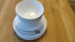 Ikea dinner set FARGKLAR, Huis en Inrichting, Keuken | Servies, Ophalen, Zo goed als nieuw, Effen, Aardewerk