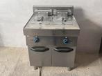 Horeca Friteuse 2x16L - Krachtstroom, Ophalen, Gebruikt, Fornuis, Frituur en Grillen