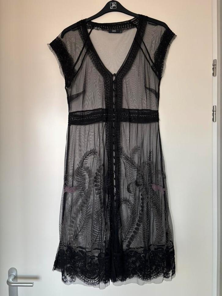 Heel mooi dun vestje Didi L zwart, Kleding | Dames, Gelegenheidskleding, Zo goed als nieuw, Overige typen, Maat 42/44 (L), Zwart
