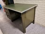 Retro/vintage jaren '50 groen bureau Blerk, Ophalen, Gebruikt, Bureau