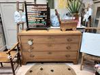 Antieke art deco commode ladekast dressoir linnenkast, Ophalen, 150 tot 200 cm, Zo goed als nieuw, 3 of 4 laden