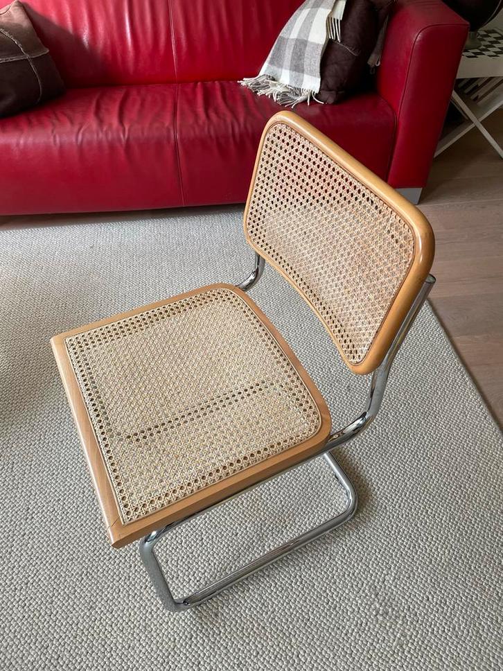 Cesca Stoel - Marcel Breuer - Made in Italy, Antiek en Kunst, Antiek | Meubels | Stoelen en Banken, Ophalen of Verzenden