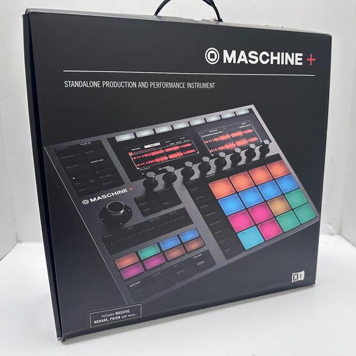 Maschine Plus (standalone/controller) Nieuwstaat, Muziek en Instrumenten, Dj-sets en Draaitafels, Zo goed als nieuw