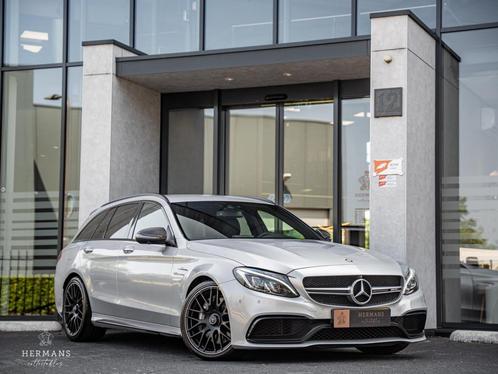Mercedes-Benz AMG C63 Estate / Full Carbon / Burmester / 360, Auto's, Mercedes-Benz, Bedrijf, Te koop, C-Klasse, 360° camera, ABS