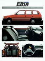 Folder Fiat Elba S (uit Brazilië - ca.1987), Verzenden, Gelezen, Overige merken