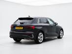 Audi A3 Sportback 30 TFSI Automaat S edition | S-Line | B&O, Gebruikt, Leder en Stof, Zwart, Origineel Nederlands