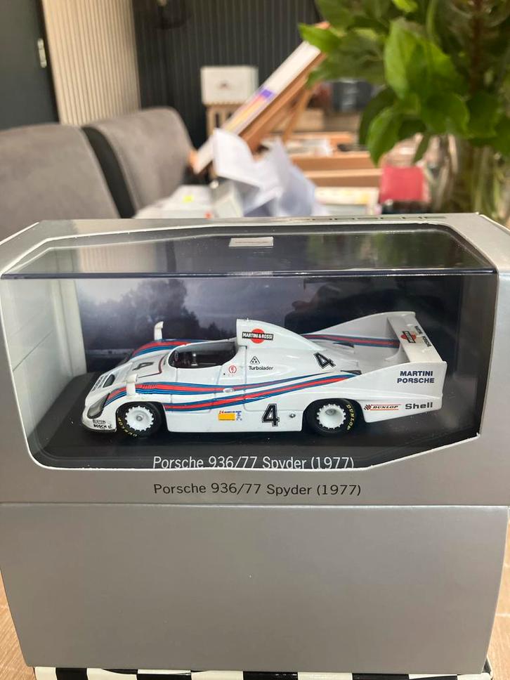Porsche 936/77 Spyder (1977) 1:43 - Nieuw in Verpakking, Hobby en Vrije tijd, Modelauto's | 1:43, Nieuw, Auto, Overige merken