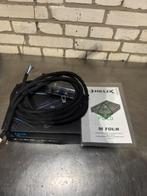 Helix M FOUR High-End 4-Kanaals Versterker + Boxmore 60A, Overige merken, Overige systemen, Ophalen of Verzenden, Zo goed als nieuw