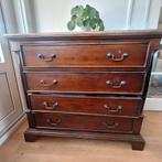 Antieke Houten Ladekast Mahonie. H.S. Furni, Antiek en Kunst, Ophalen