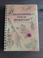 Zaaiagenda voor de moestuin, Ophalen of Verzenden, Nieuw