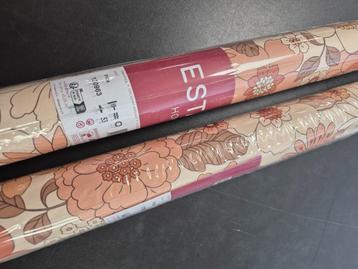 2 rol Esta vintage flowers behang voor 60,00 beschikbaar voor biedingen