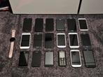 Partij smartphones (18 stuks) en smartwatch, Ophalen of Verzenden, Niet werkend, Overige typen, Samsung