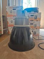 Franse Industriele fabriekslamp zwart, Ophalen of Verzenden