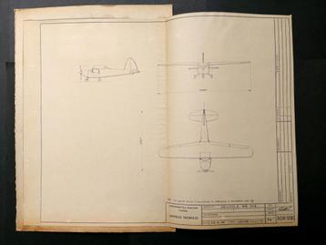 Blue print van een Aeronautica Macchi MB.308 (N90)  beschikbaar voor biedingen