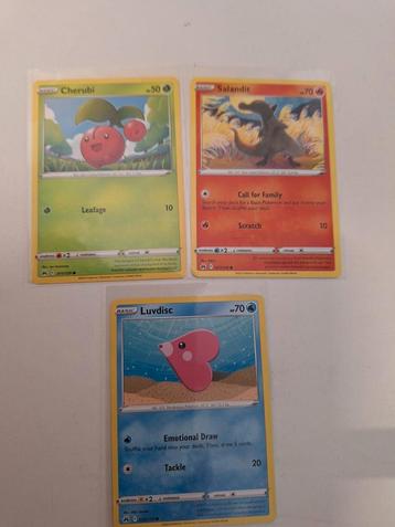 Pokemonkaarten uit verschillende series beschikbaar voor biedingen
