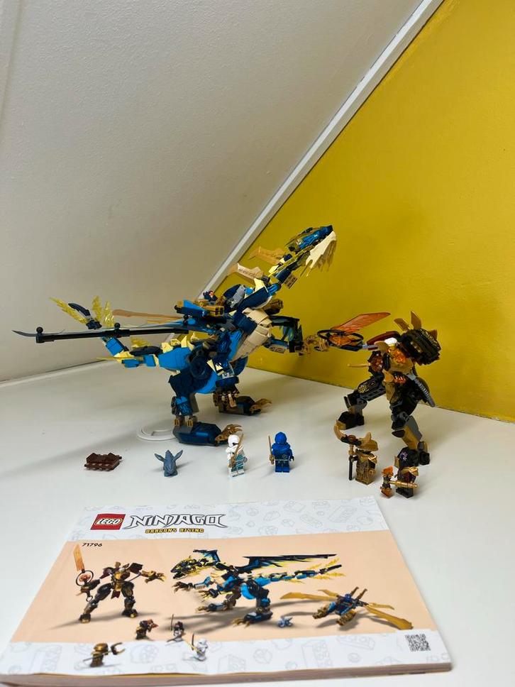 Lego Ninjago 71765 Gouden Ultra Draak, Kinderen en Baby's, Speelgoed | Duplo en Lego, Zo goed als nieuw, Lego, Complete set, Ophalen of Verzenden