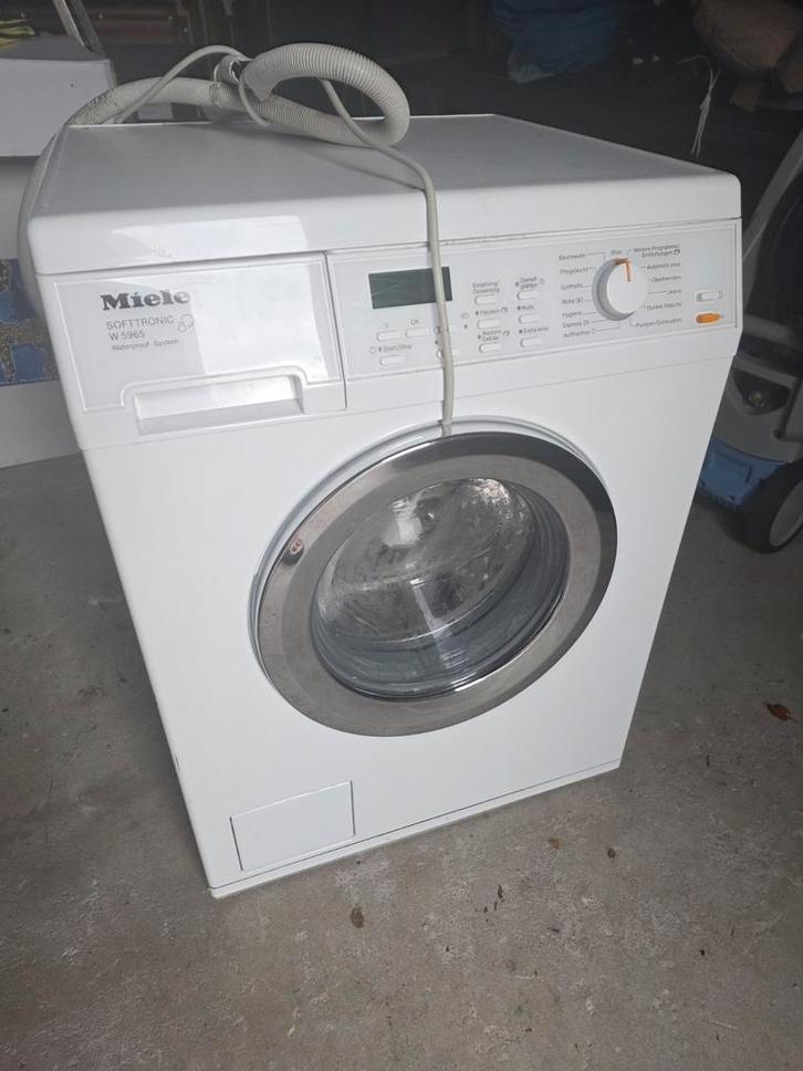 Miele wasmachine met stoomfunctie TOPSTAAT, Witgoed en Apparatuur, Wasmachines, Gebruikt, Voorlader, 8 tot 10 kg, 85 tot 90 cm