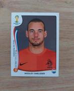 Wesley Sneijder Panini WK 2014 Brazilië Nederlands elftal, Ophalen of Verzenden, Zo goed als nieuw