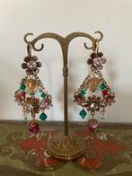 Schitterende oorbellen met strass, Sieraden, Tassen en Uiterlijk, Oorbellen, Overige materialen, Hangers, Nieuw, Ophalen of Verzenden