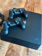 PS4 Pro 1TB + 2 Controllers, Spelcomputers en Games, Spelcomputers | Sony PlayStation 4, Gebruikt, Met 2 controllers, Ophalen of Verzenden