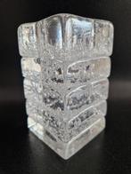 Floris Meijdam Leerdam kristal kandelaar. Vintage., Ophalen of Verzenden