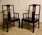 4x vintage  Rosewood Chinese Mingstijl stoelen, Antiek en Kunst, Antiek | Meubels | Stoelen en Banken, Ophalen