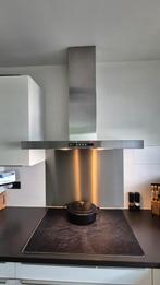 NEFF AFZUIGKAP 90CM RVS, Ophalen, Gebruikt, Wandschouwkap, Vrijstaand