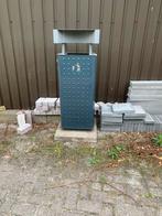 Afvalbak - Metaal - 75cm+, Huis en Inrichting, Woonaccessoires | Prullenbakken, Gebruikt, 40 liter of meer, Ophalen of Verzenden