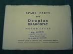 Douglas Dragonfly 1955 motorcycle parts list, Motoren, Ophalen of Verzenden, Overige merken