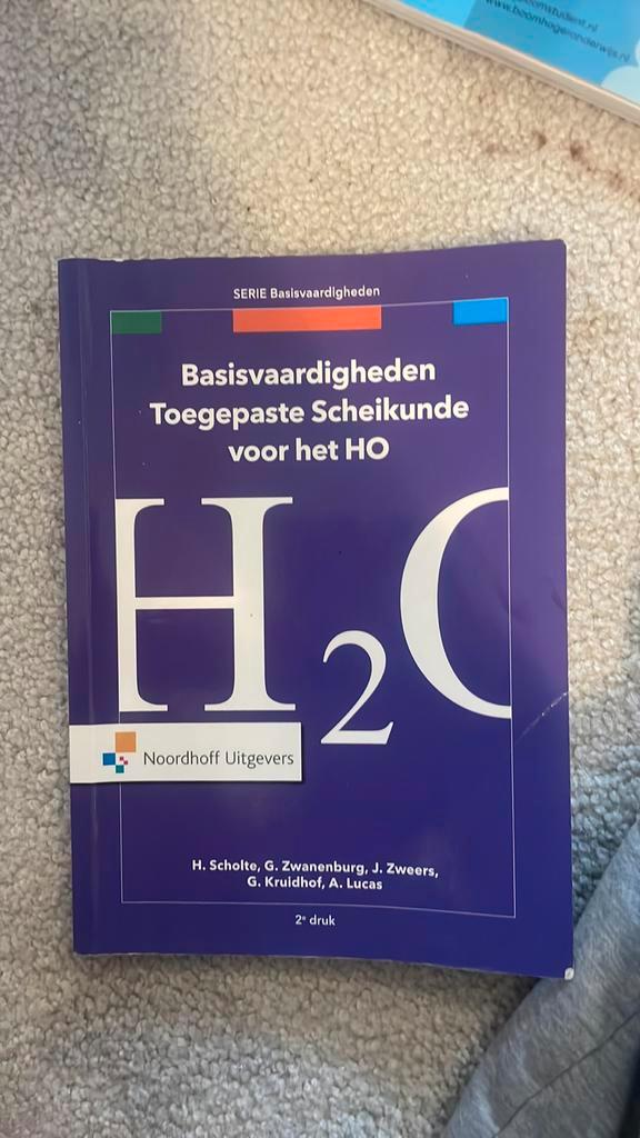 Basisvaardigheden toegepaste scheikunde voor het HO, Boeken, Wetenschap, Zo goed als nieuw, Ophalen of Verzenden