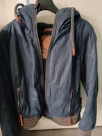 Naketano winterjas, Kleding | Dames, Jassen | Winter, Blauw, Maat 42/44 (L), Ophalen of Verzenden, Zo goed als nieuw