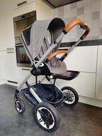 Cybex Talos S Soho Grey. Zitje en reiswieg + Meerijdplankje, Gebruikt, Verstelbare duwstang, Ophalen, Kinderwagen
