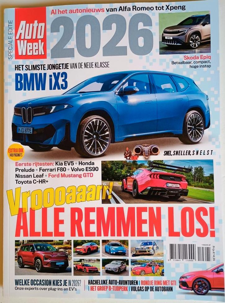 AutoWeek speciale ed voor 2026 148 pagina, Boeken, Auto's | Folders en Tijdschriften, Zo goed als nieuw, Algemeen, Ophalen of Verzenden