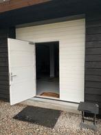 Electrische roldeur uit 2022 met loopdeur 2600x2620, Ophalen, Gebruikt, 200 cm of meer, Wit